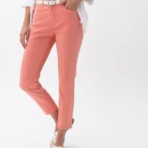 Talbots Coral Heritage Ankle Jeans